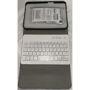 Portable Mini Wireless Bluetooth Keyboard Tablet Laptop Smartphone Ipad W/ Case
